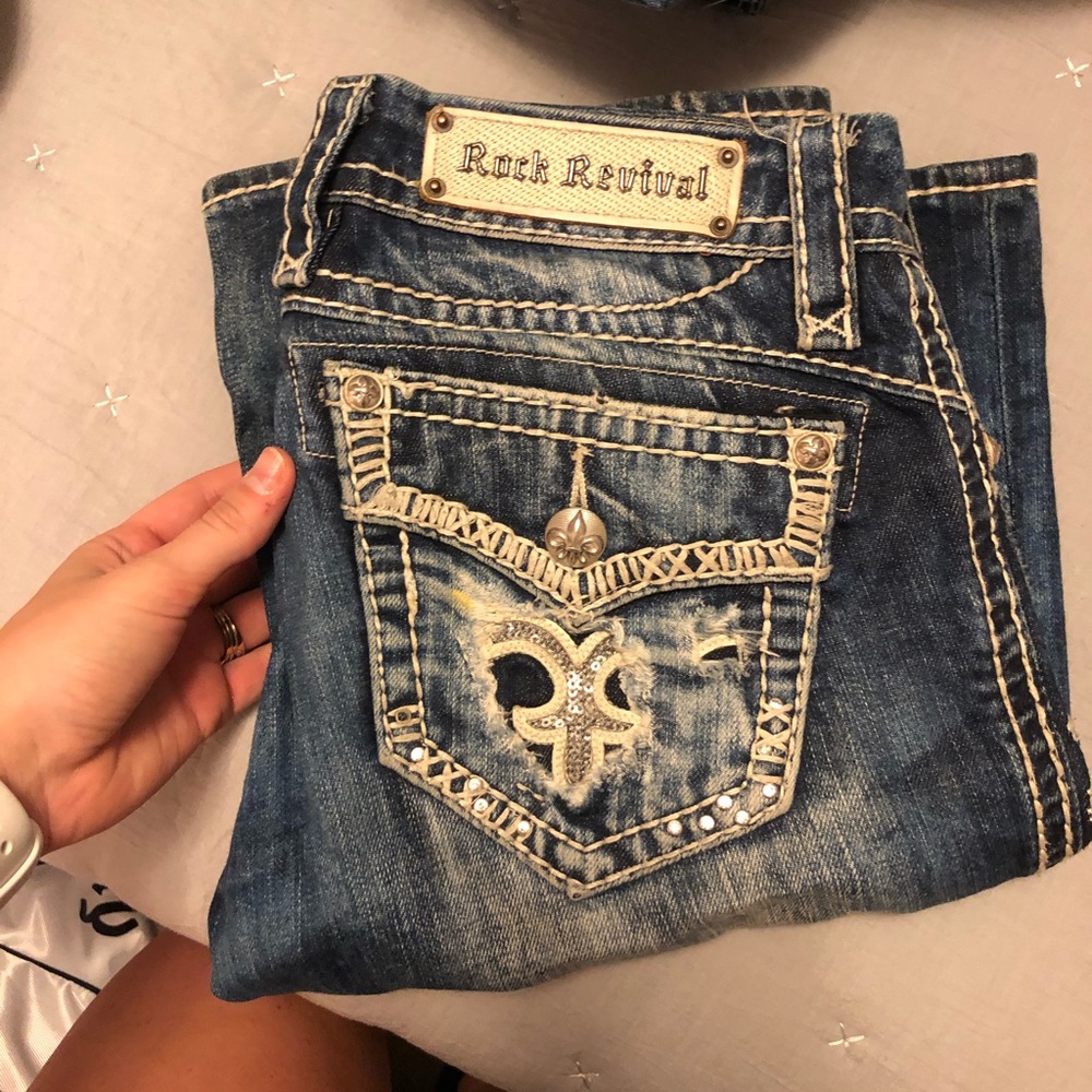 Rock revival jeans